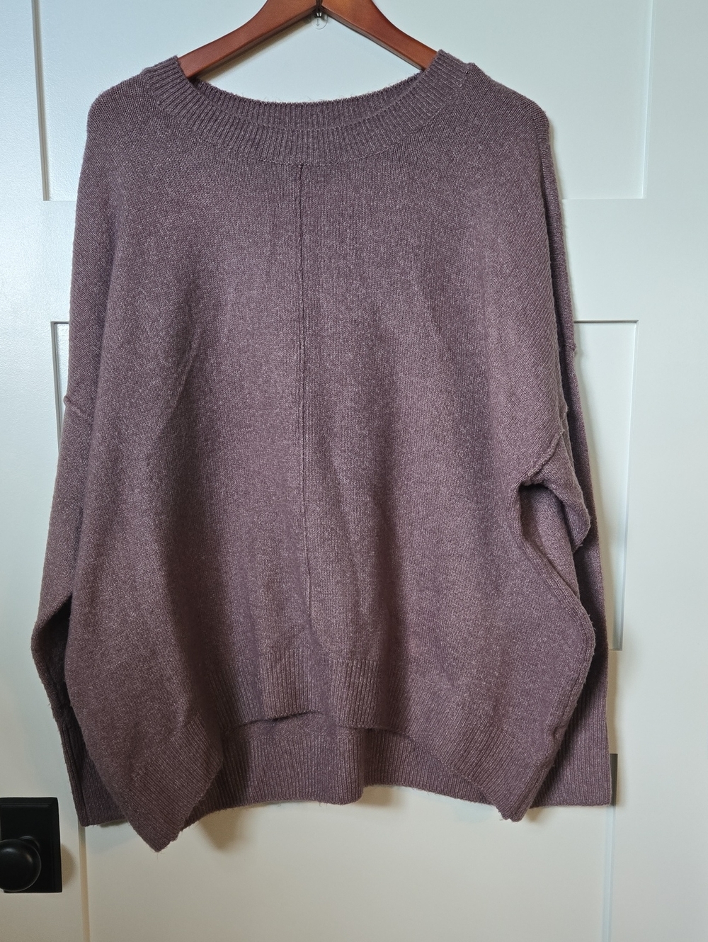 Vince Camuto Mauve Crewneck Sweater Relaxed XL